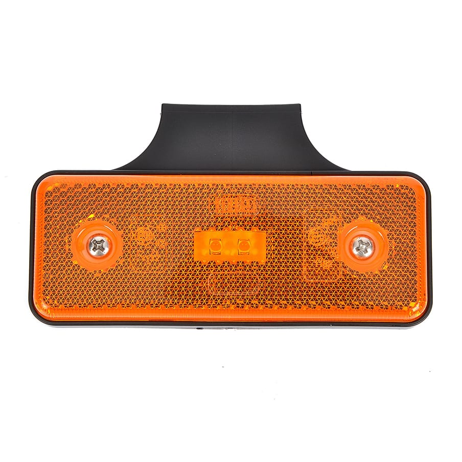 6x LED Umrissleuchte Begrenzungsleuchte 12V/24V orange Positionsleuchte 4 LED 