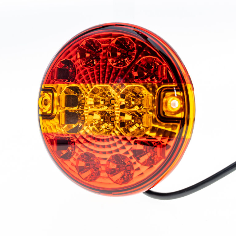 LED Rückleuchten rund 12-24V flach - Agrarled.de