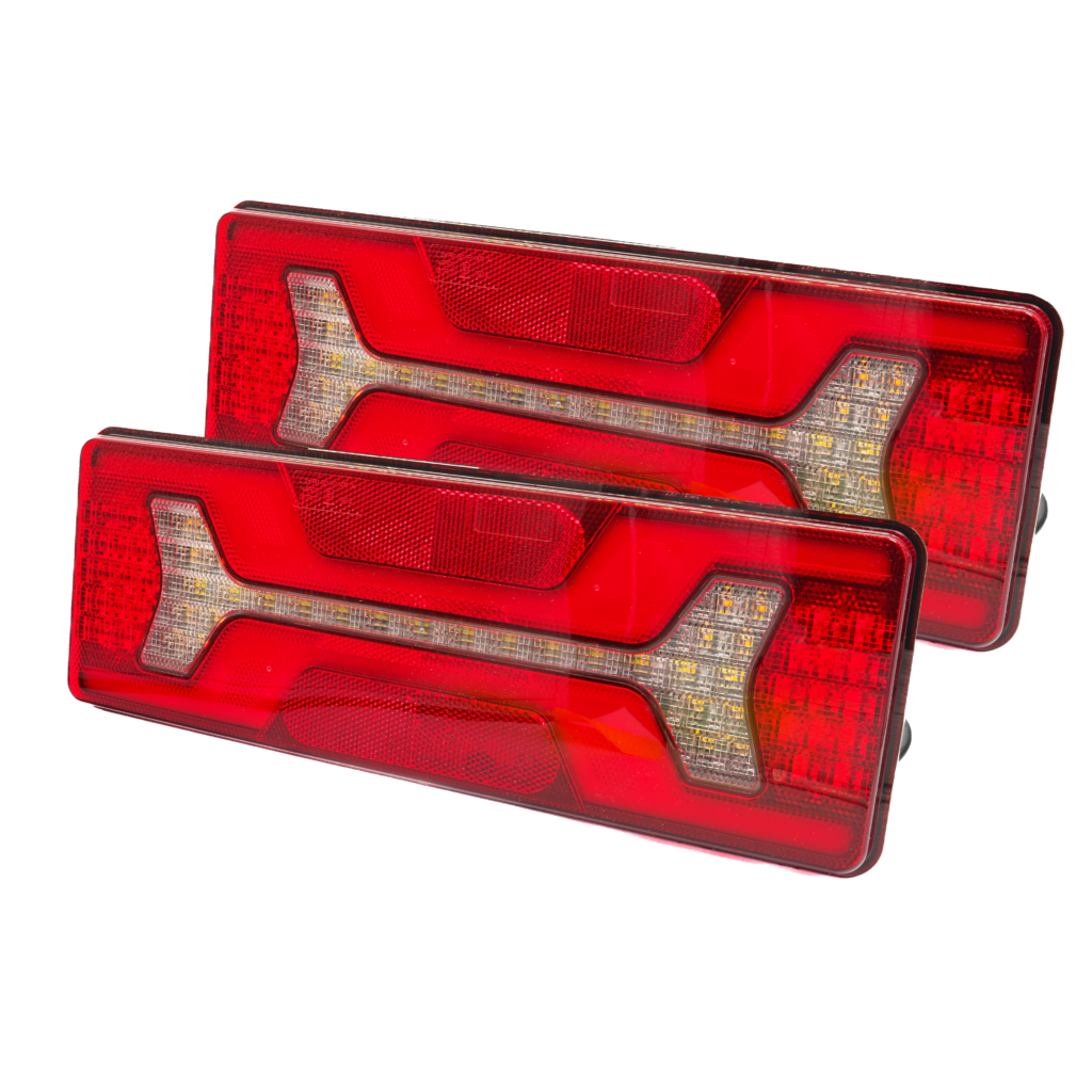 Neon-Rücklicht SET mit dynamischem Blinker - AgrarLED.de