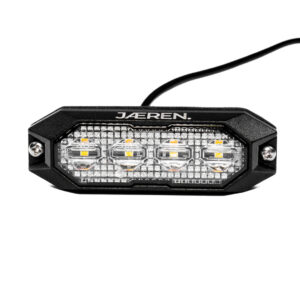 JAEREN LED Blitzlicht - 4 LEDs orange/R65 IP69K