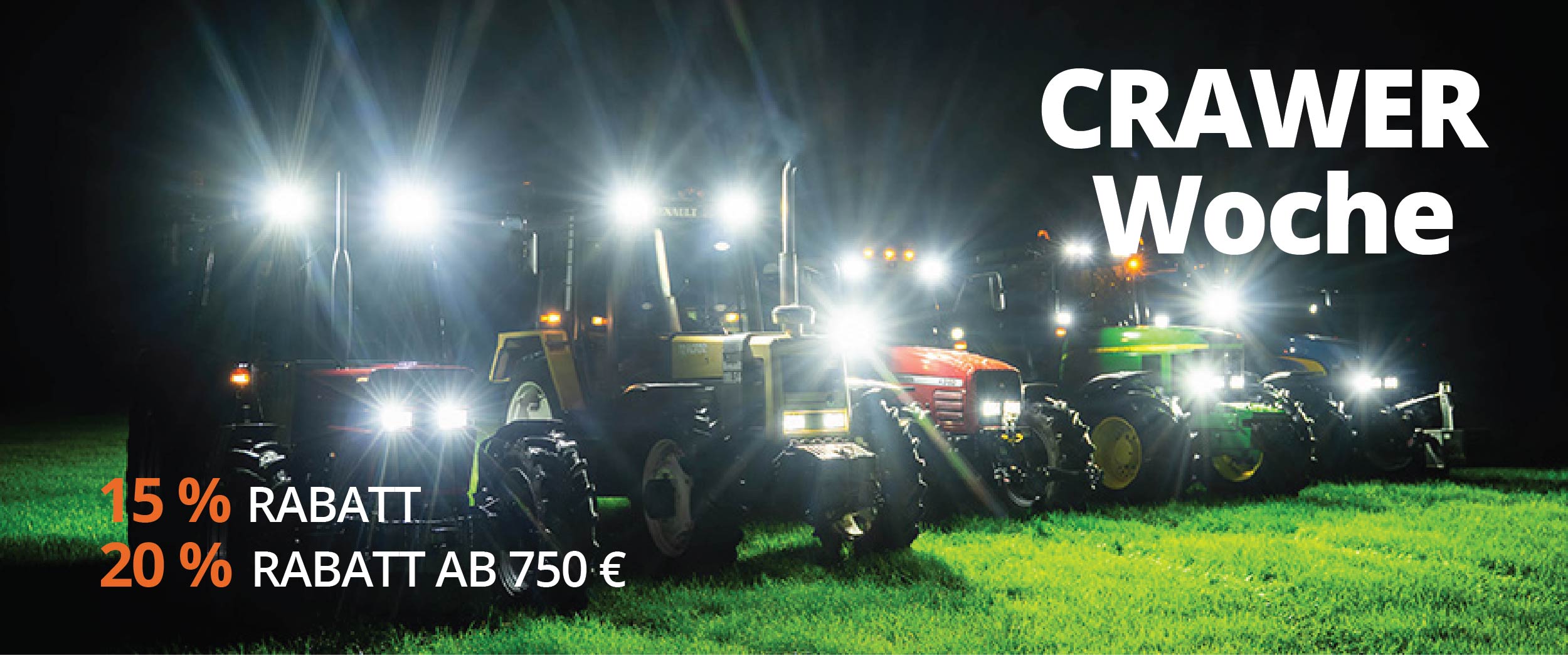 CRAWER WOCHE Rabatt 15%